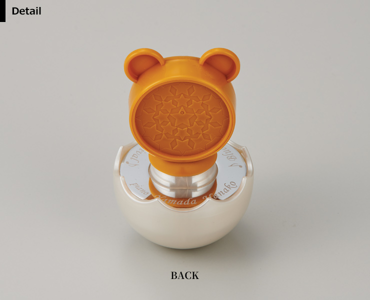 グリーティングベアートロフィー裏面デザイン JW-HA-119