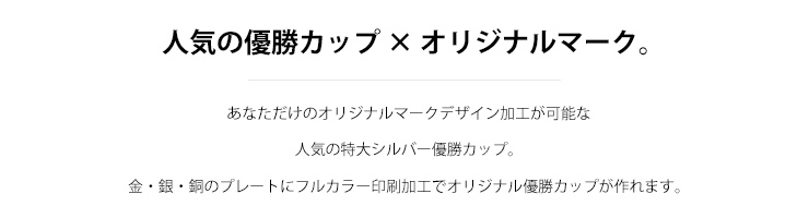 イタリア生まれの特大サイズの優勝カップ JW-JC-1280