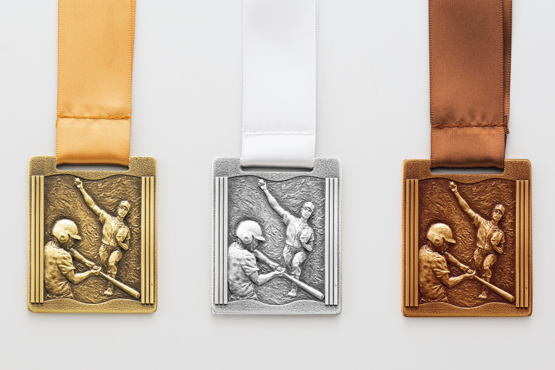 アンティークでおしゃれな野球メダル JW-MQ-baseball