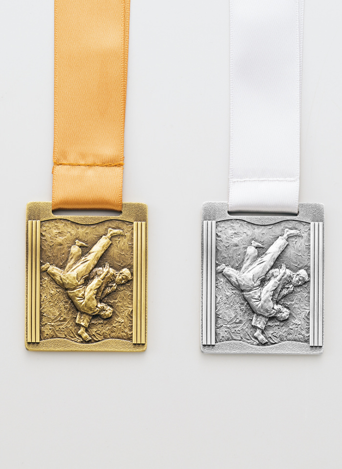 柔道大会表彰に人気の新登場メダル JW-MQ-judo