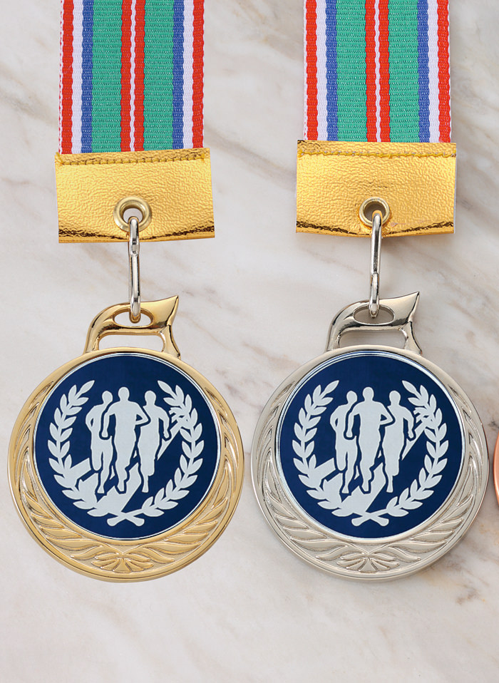 陸上競技の図柄が選べる陸上専用メダル　JW-MR-126-athletics