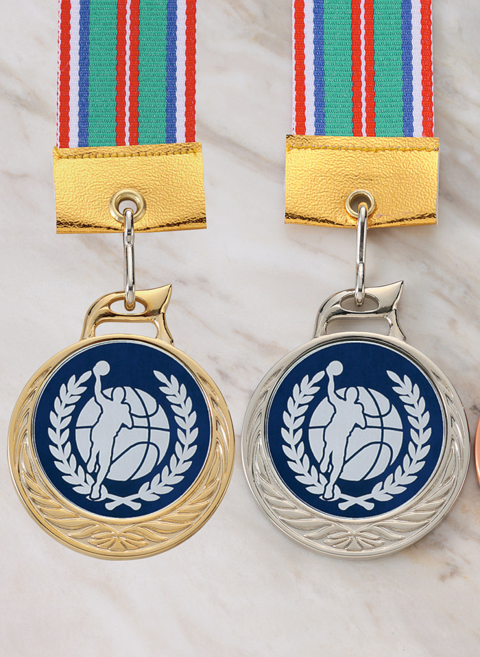 格安価格のバスケットボール専用メダル　JW-MR-126-basketball