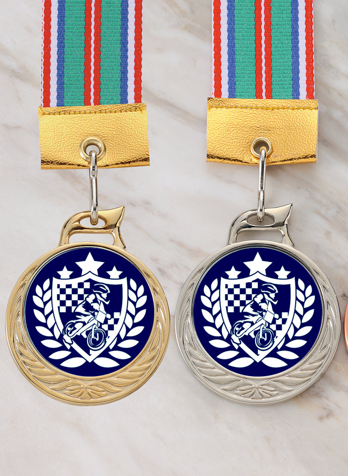 キッズバイク・ランニングバイク専用の表彰メダル　JW-MR-126-kidsbike