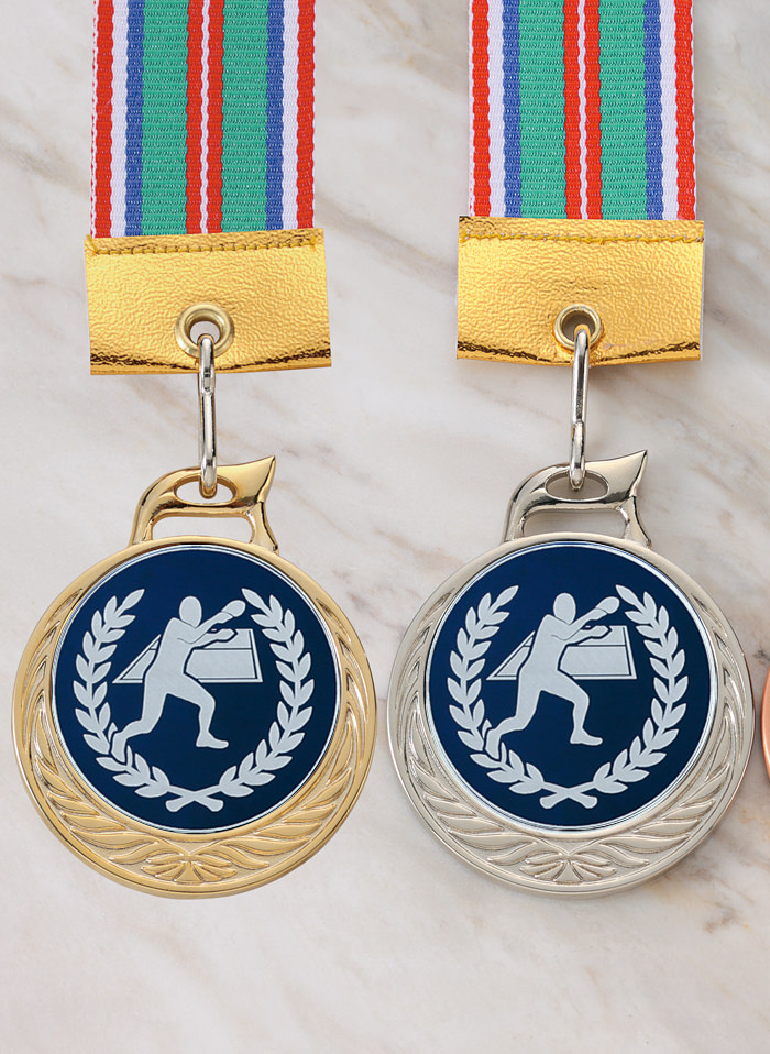 直径45ミリサイズの格安卓球メダル JW-MR-126-tabletennis