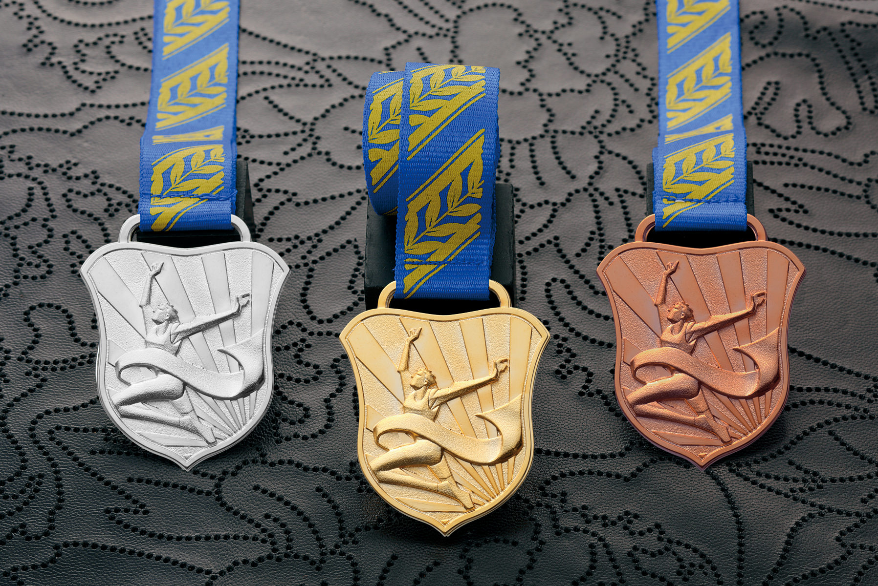 おしゃれな陸上競技の表彰メダル JW-MZ-athletics