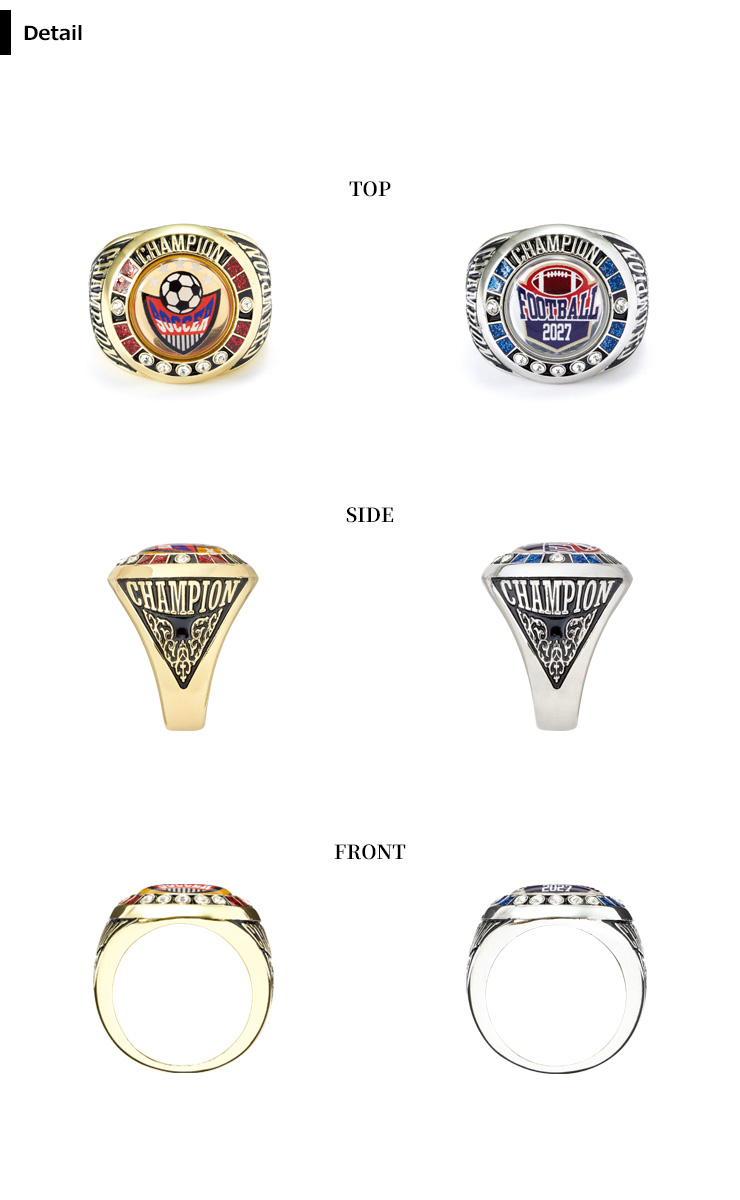 チャンピオンリングの詳細 JW-OST-252