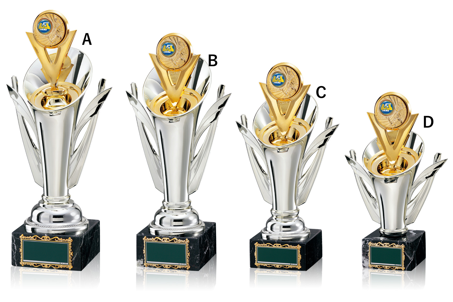 アームレスリング・腕相撲専用のブロンズトロフィー JW-RB-6074-armwrestling