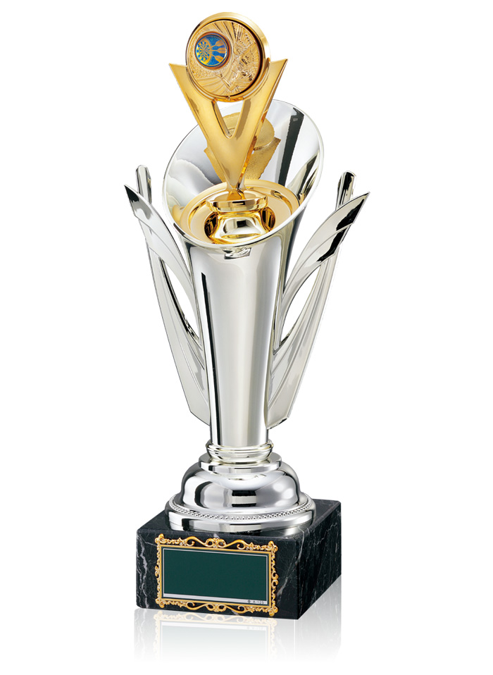 高級感のあるダーツトロフィー JW-RB-6074-darts