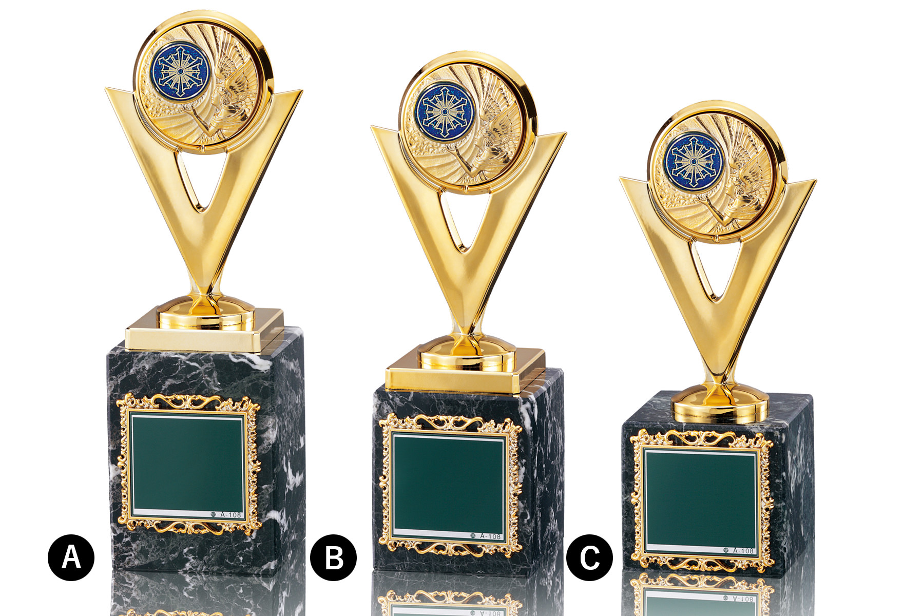 消防専用種目取替えブロンズトロフィー JW-RB-6081-firefighting