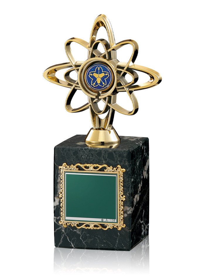 JW-RB-6082-firefighting　消防用大理石のブロンズトロフィー