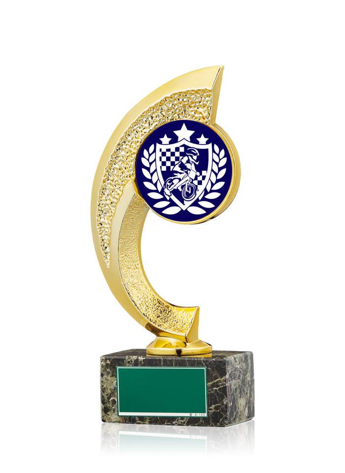 かわいいデザインのキッズバイクトロフィー　JW-RB-6094-kidsbike