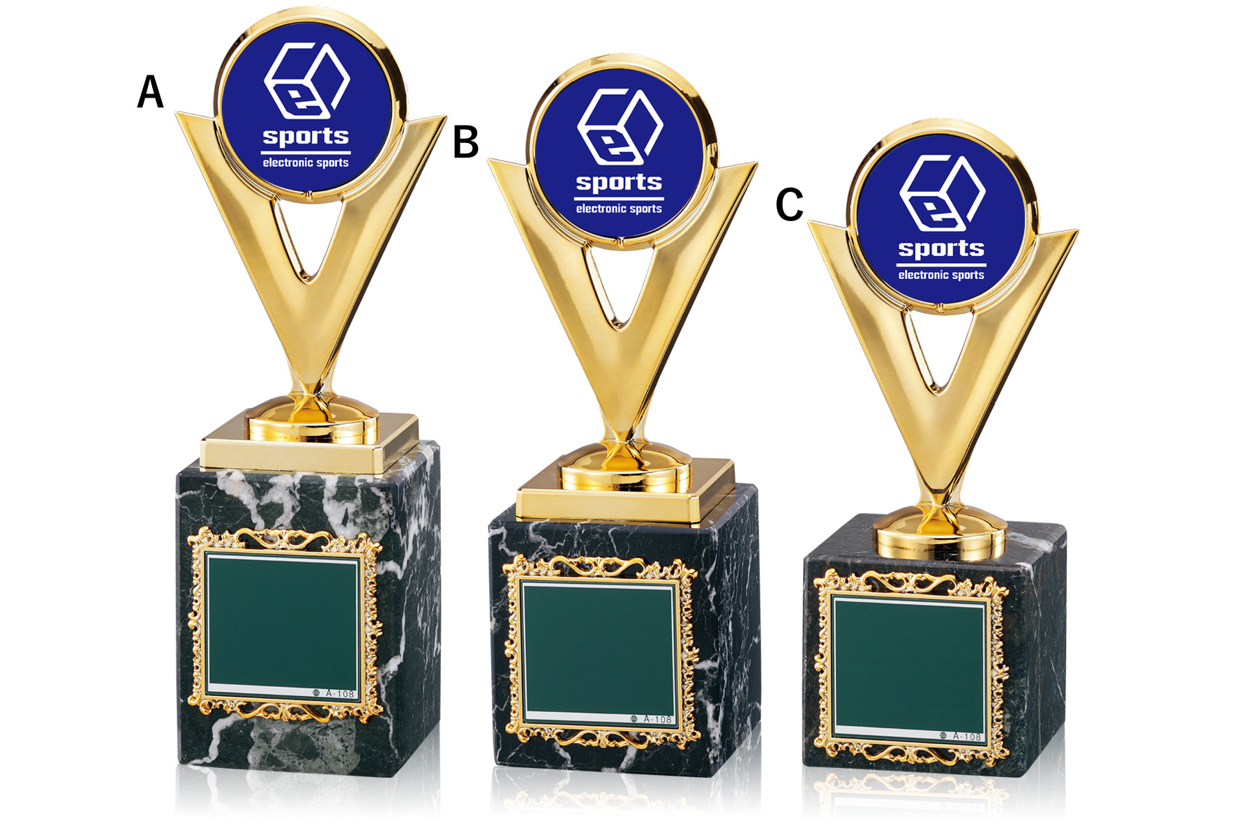 eスポーツ専用のコンパクトトロフィー　JW-RB-6099-esport