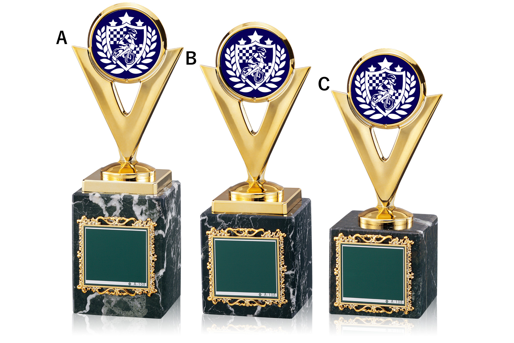 キッズバイク専用のブロンズトロフィー　JW-RB-6099-kidsbike