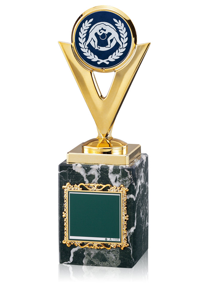 高級感漂うレスリング専用ブロンズトロフィー JW-RB-6099-wrestling