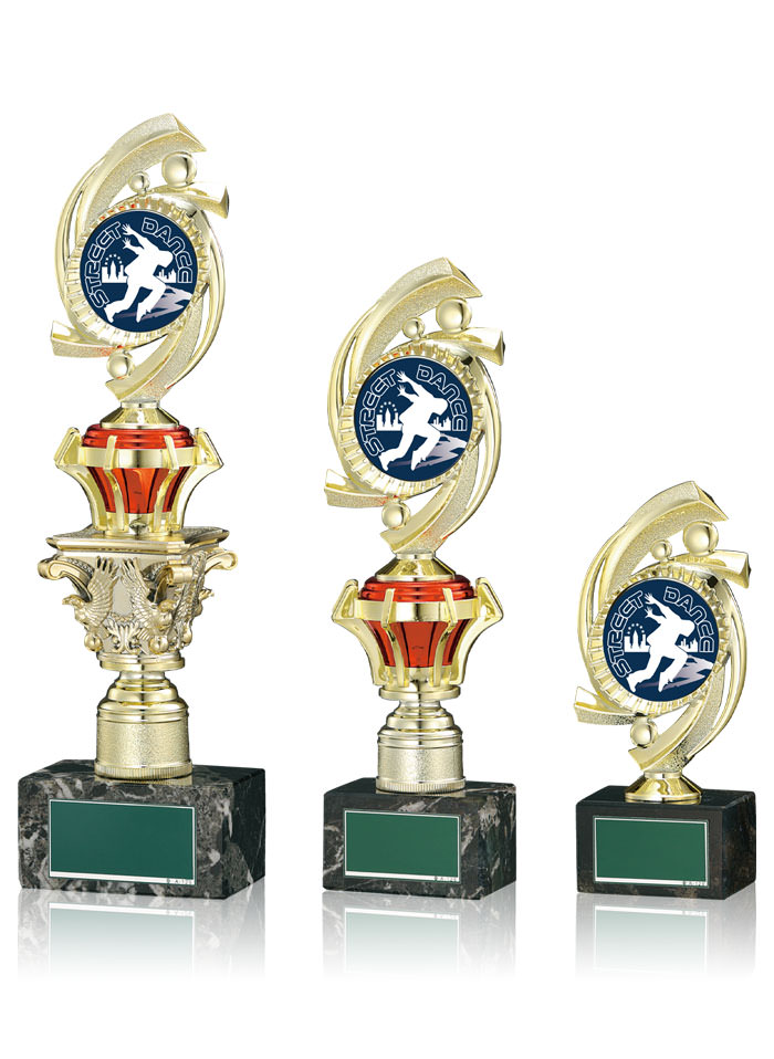 ストリートダンス用コンパクトトロフィー　JW-RB-6104-streetdance