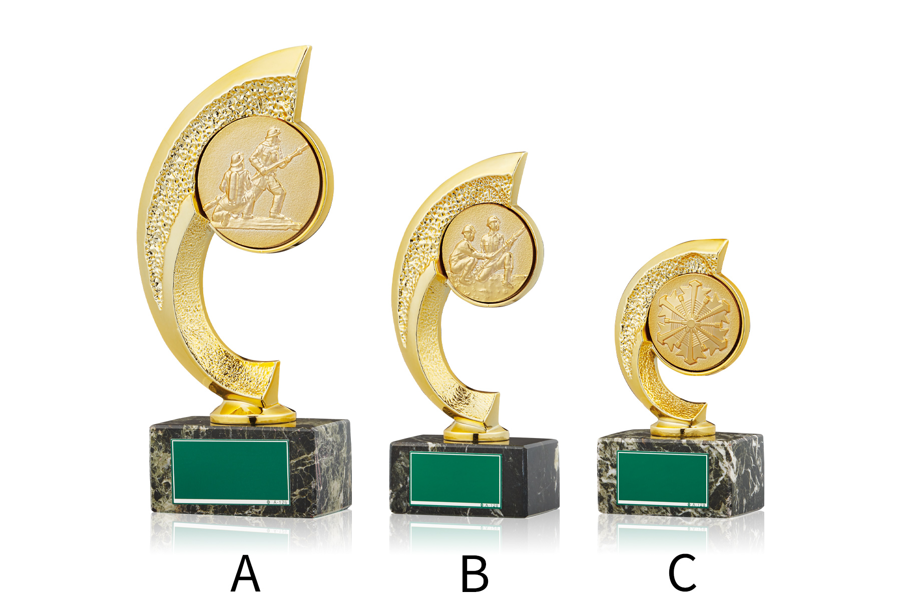 消防用ブロンズトロフィー　JW-RB-6146-firefighting