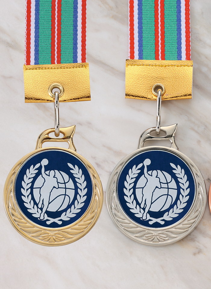 格安価格のバスケットボール専用メダル　JW-RM-162-basketball