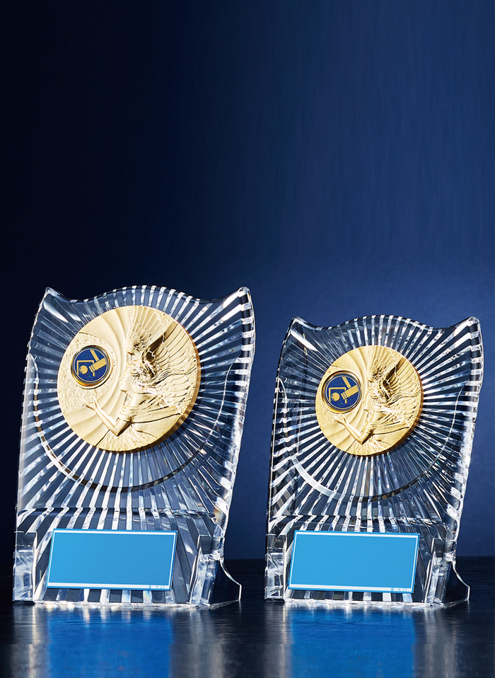 ゲートボール用アクリル表彰楯　JW-RS-6083-gateball