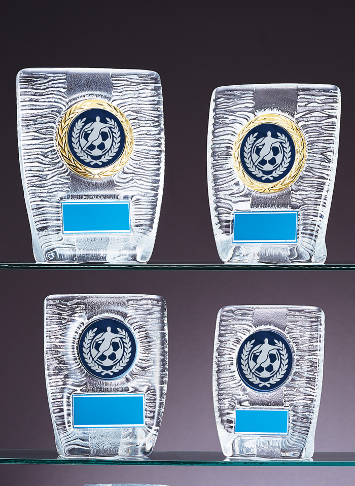 低価格から製作可能なサッカー表彰楯　JW-RS-6087-soccer