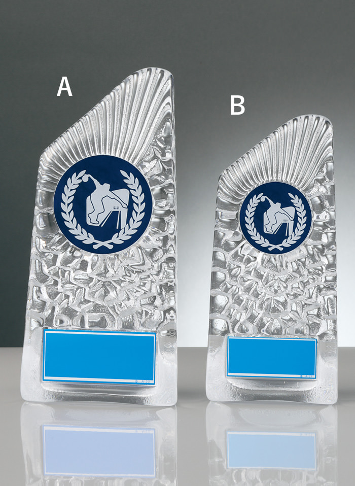 ボウリング用ガラス楯 JW-RS-6088-bowling