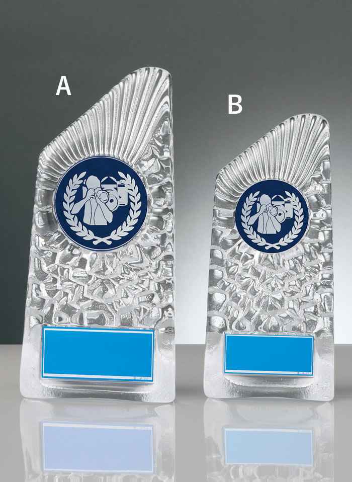 フォト・絵画コンクール用ガラス楯 JW-RS-6088-photo