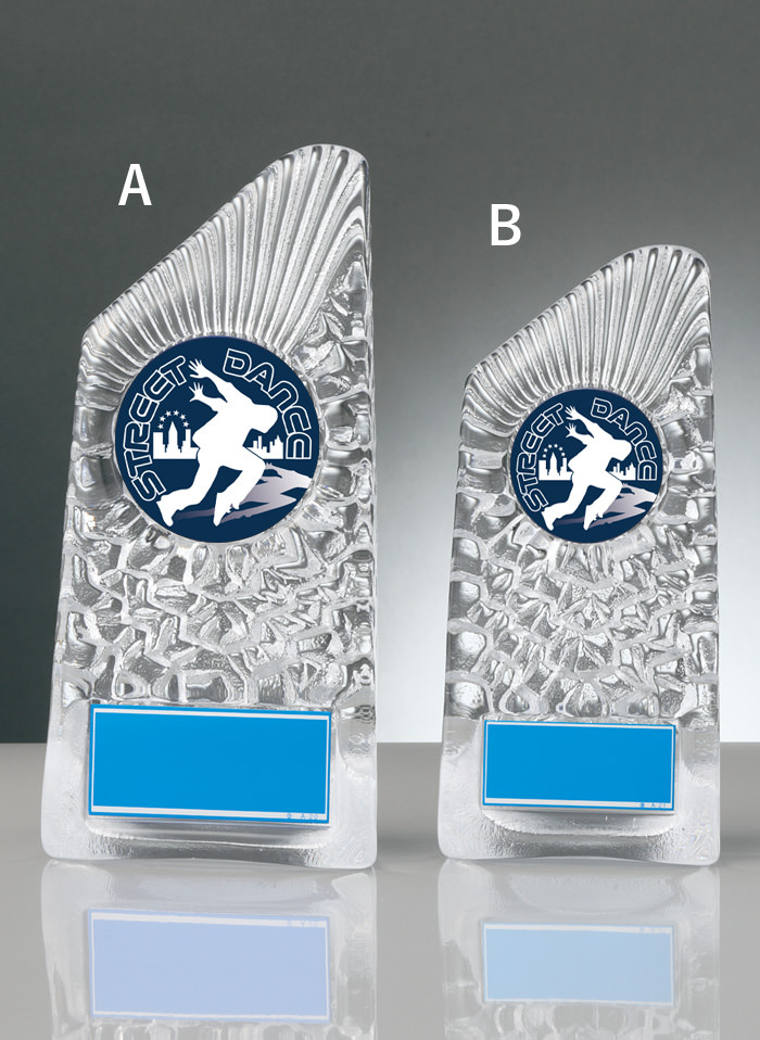 クリスタルストリートダンス表彰楯 JW-RS-6088-streetdance