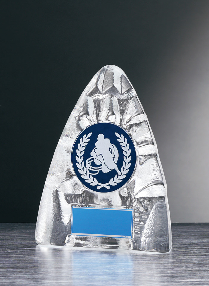 アメリカンフットボール個人賞におすすめガラス楯 JW-RS-6090-ball-other