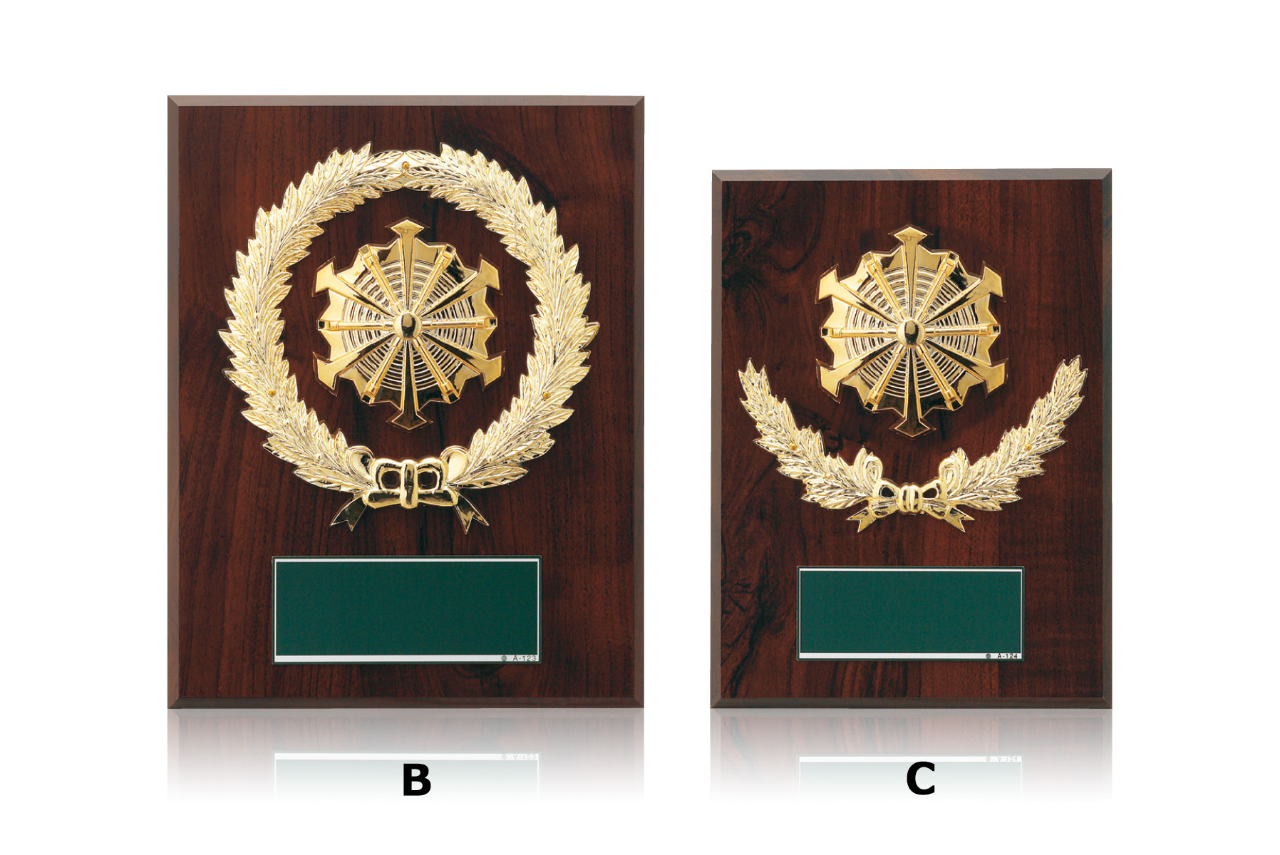 消防用のスタンダード表彰楯　JW-RS-6129-firefighting