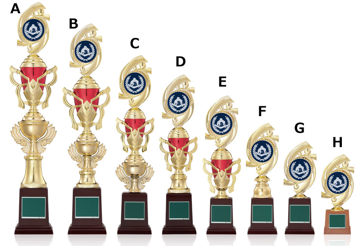 定番デザインの武道マークトロフィー JW-RT-3127-combat-other