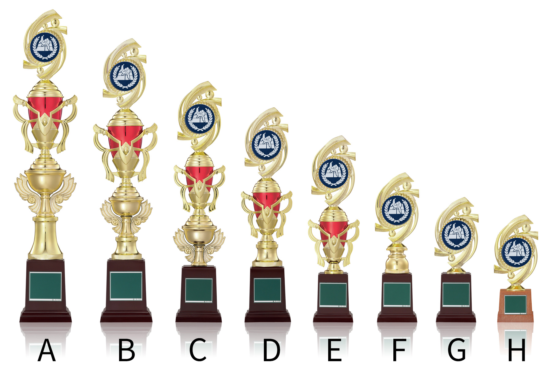 低価格帯がうれしい柔道マークトロフィー JW-RT-3127-judo