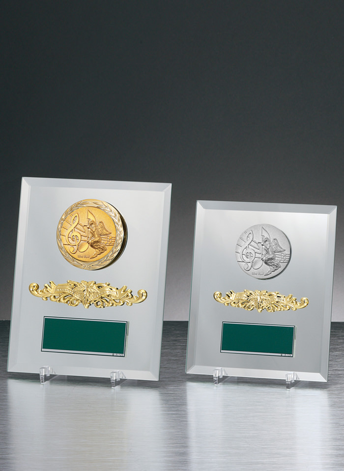 カラオケ大会用ミラー表彰楯　JW-S-6019-karaoke