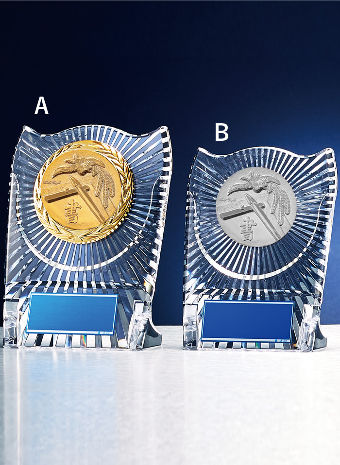 書道・絵画用アクリル製表彰楯　JW-S-6057-calligraphy