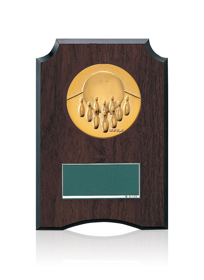 ボウリング専用の低価格表彰楯　JW-S-6059-bowling