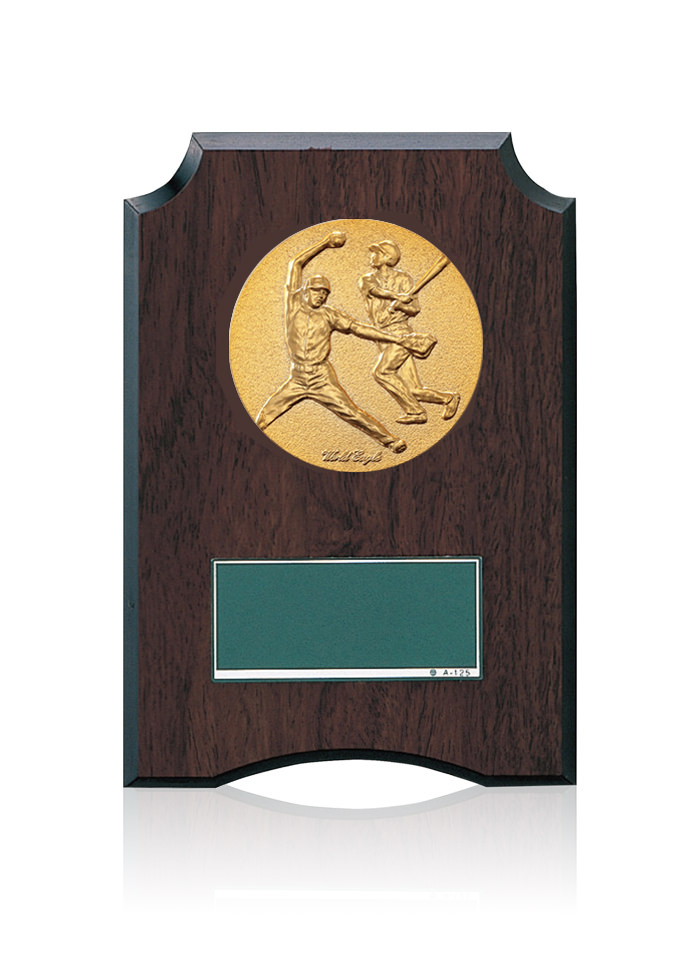 ソフトボール専用の低価格表彰楯　JW-S-6059-softball