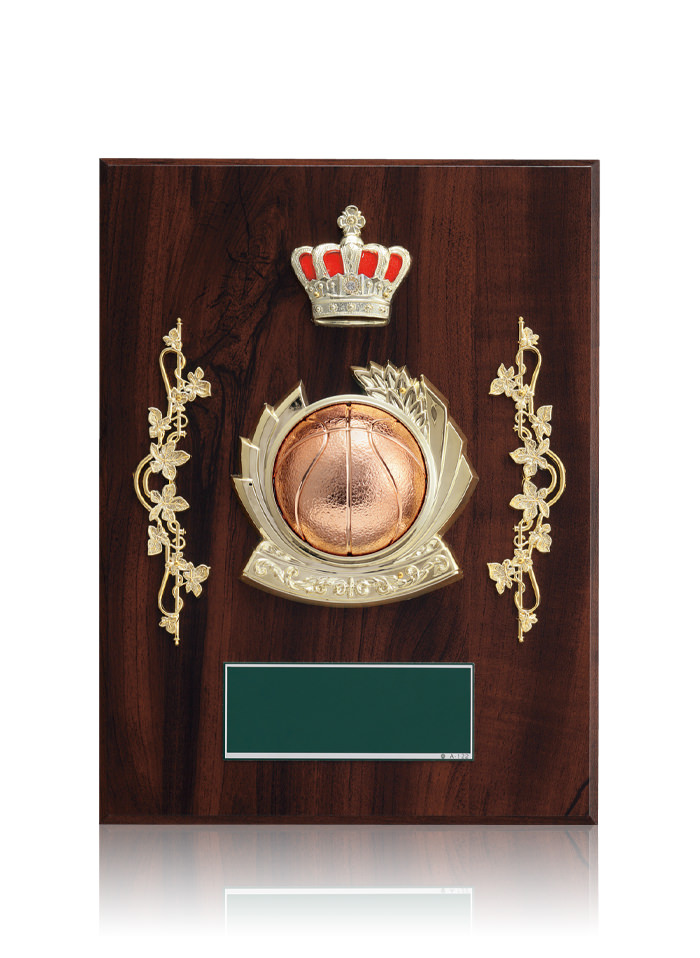 バスケットボール表彰楯　JW-S-6060-basketball