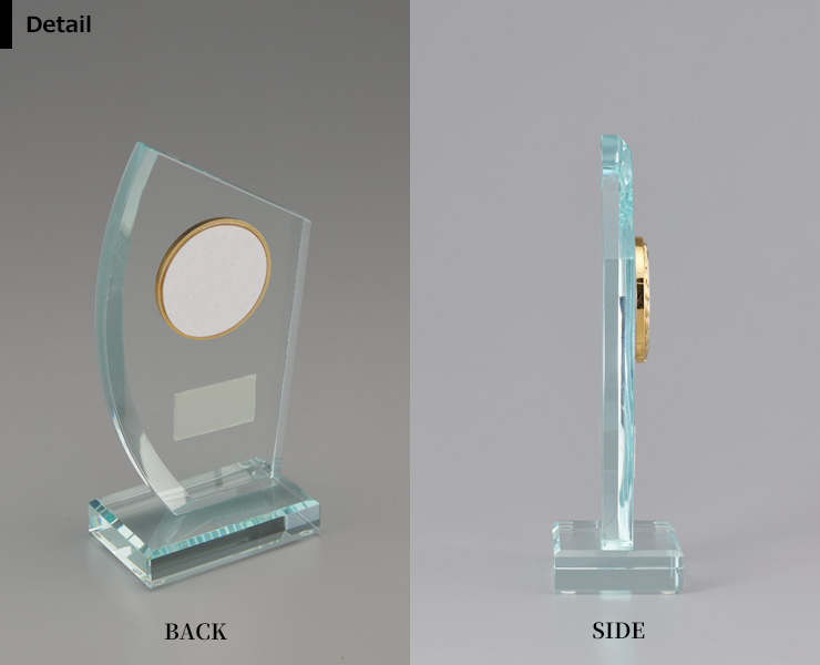 セミオーダートロフィーの正面イメージ JW-SH-7303