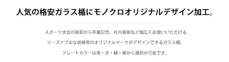 格安価格のガラス楯に完全オリジナルデザインが可能 JW-SH-7894