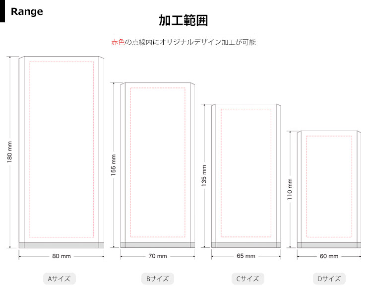 商品加工範囲説明 JW-SHD-7092