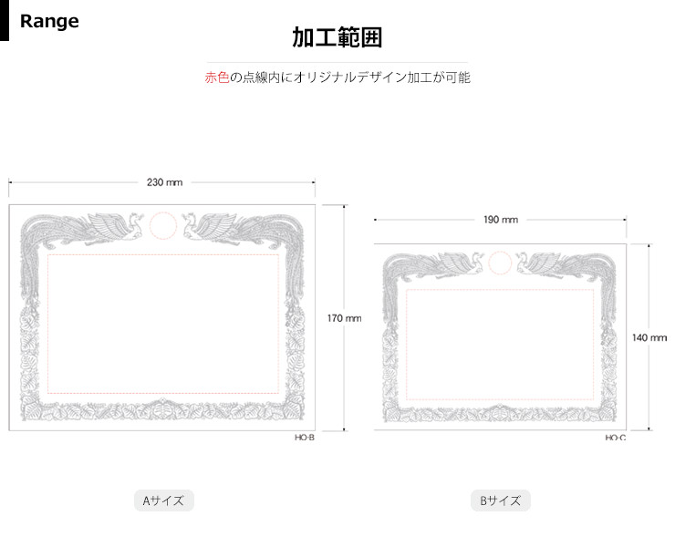 商品加工範囲説明 JW-SHH-7964