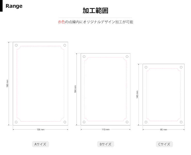 商品加工範囲説明 JW-SHL-7680