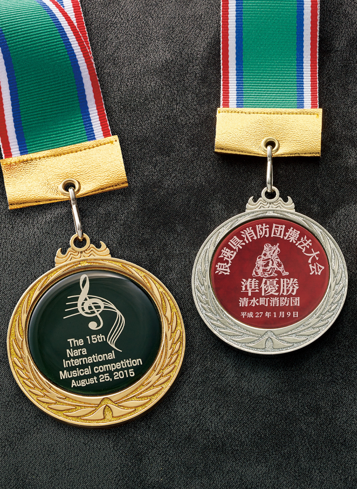 あなただけのオリジナルデザインが製作できる表彰メダル JW-SHM-133