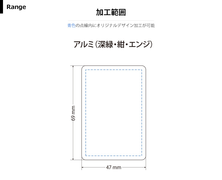 商品加工範囲説明 JW-SHP-7203