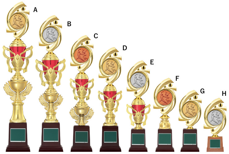 野球大会専用の表彰トロフィー JW-T-3097-baseball