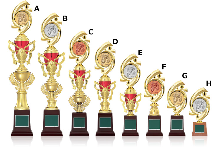 ゲートボール大会用の低価格トロフィー JW-T-3097-gateball