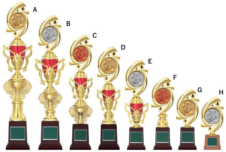 サッカー・フットサル専用の格安トロフィー JW-T-3097-soccer