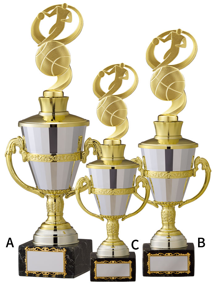 持ち回りカップとしてご利用可能な大理石トロフィー JW-TO-3145-basketball