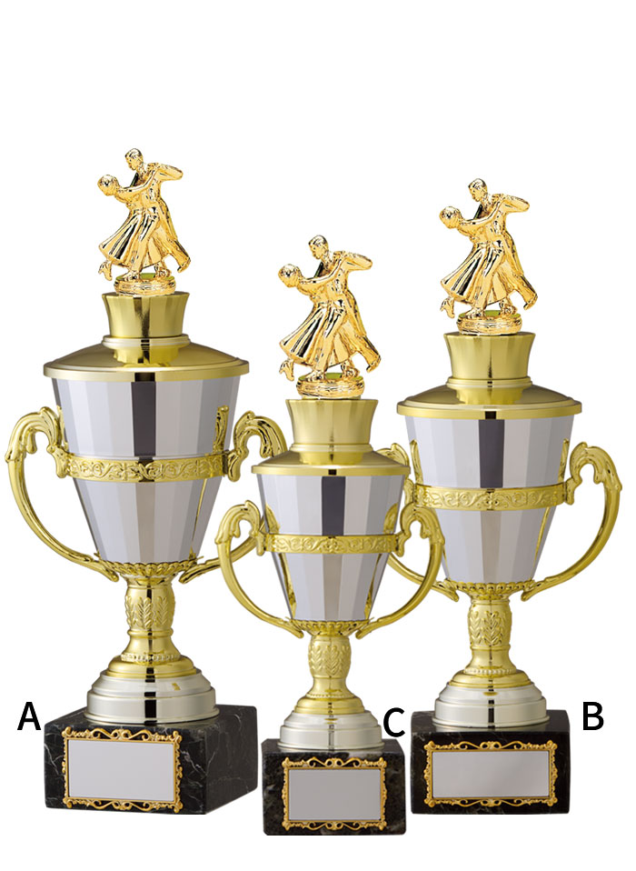 持ち回りカップとしてご利用可能な大理石トロフィー JW-TO-3145-dance