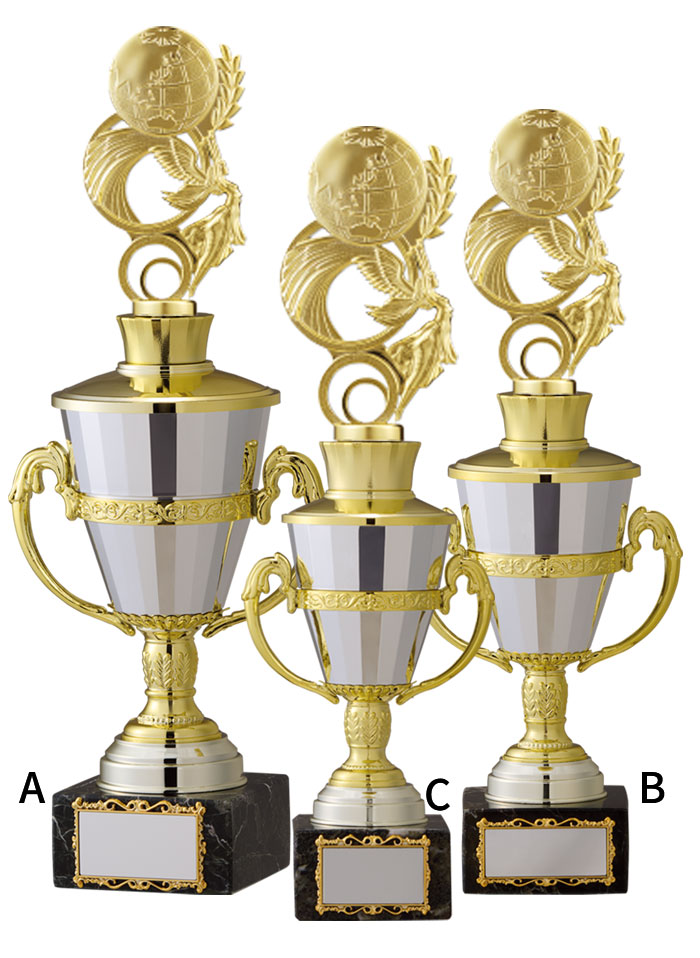 持ち回りカップとしてご利用可能な大理石トロフィー JW-TO-3145-firefighting