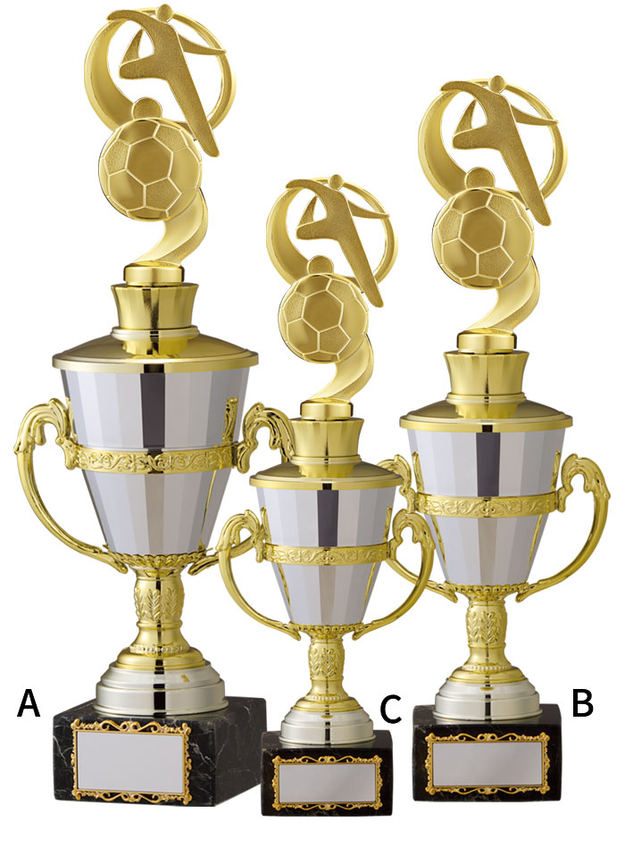 持ち回りカップとしてご利用可能な大理石トロフィー JW-TO-3145-soccer