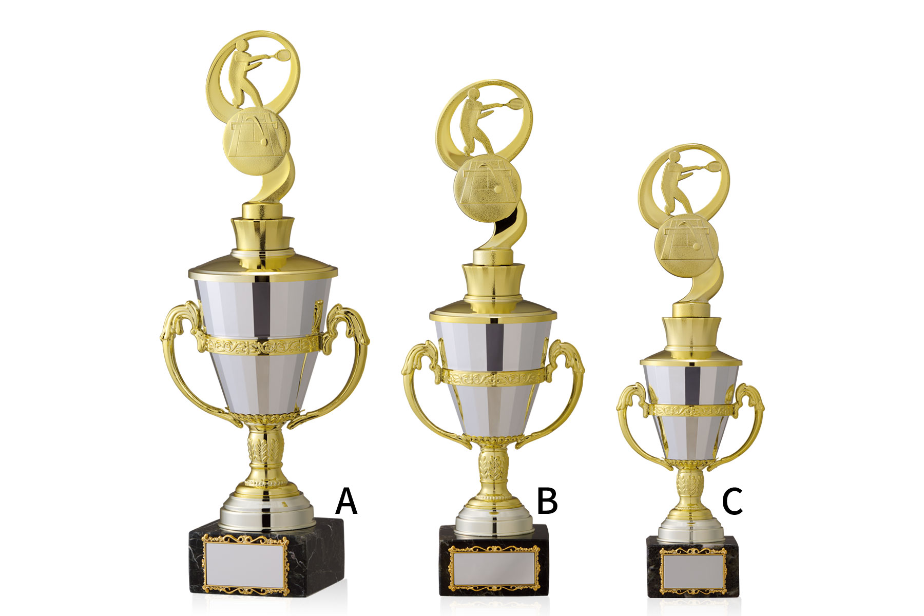 持ち回りカップとしてご利用可能な大理石トロフィー JW-TO-3145